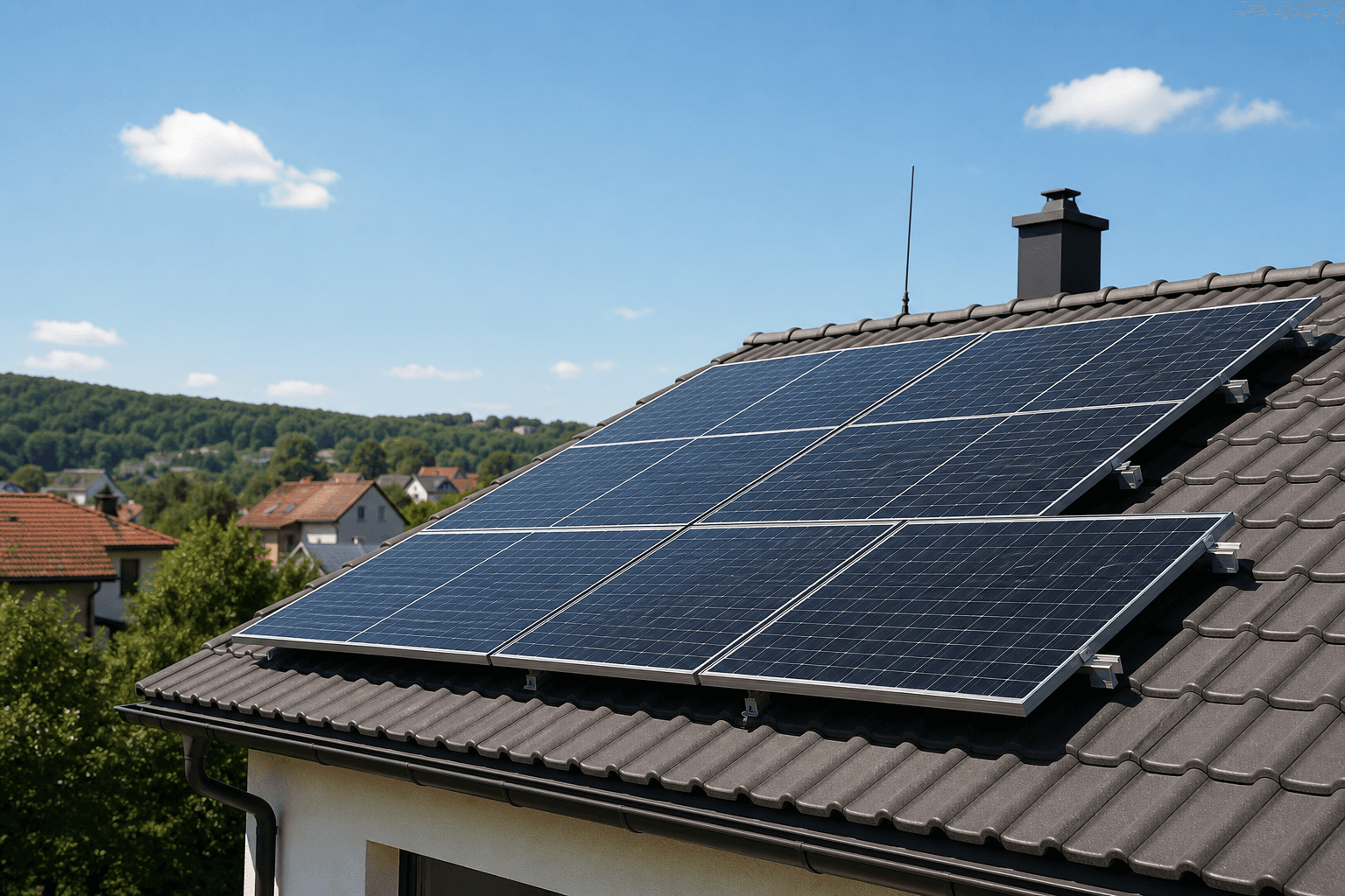Detailný cenový rozpis 5 kW fotovoltického systému na rodinnom dome